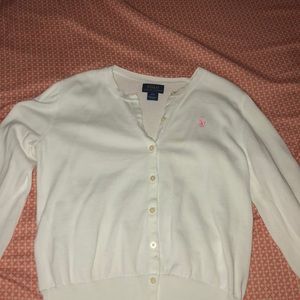 Girls Polo Sweater